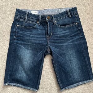 GAP Dark Blue Denim Bermudas